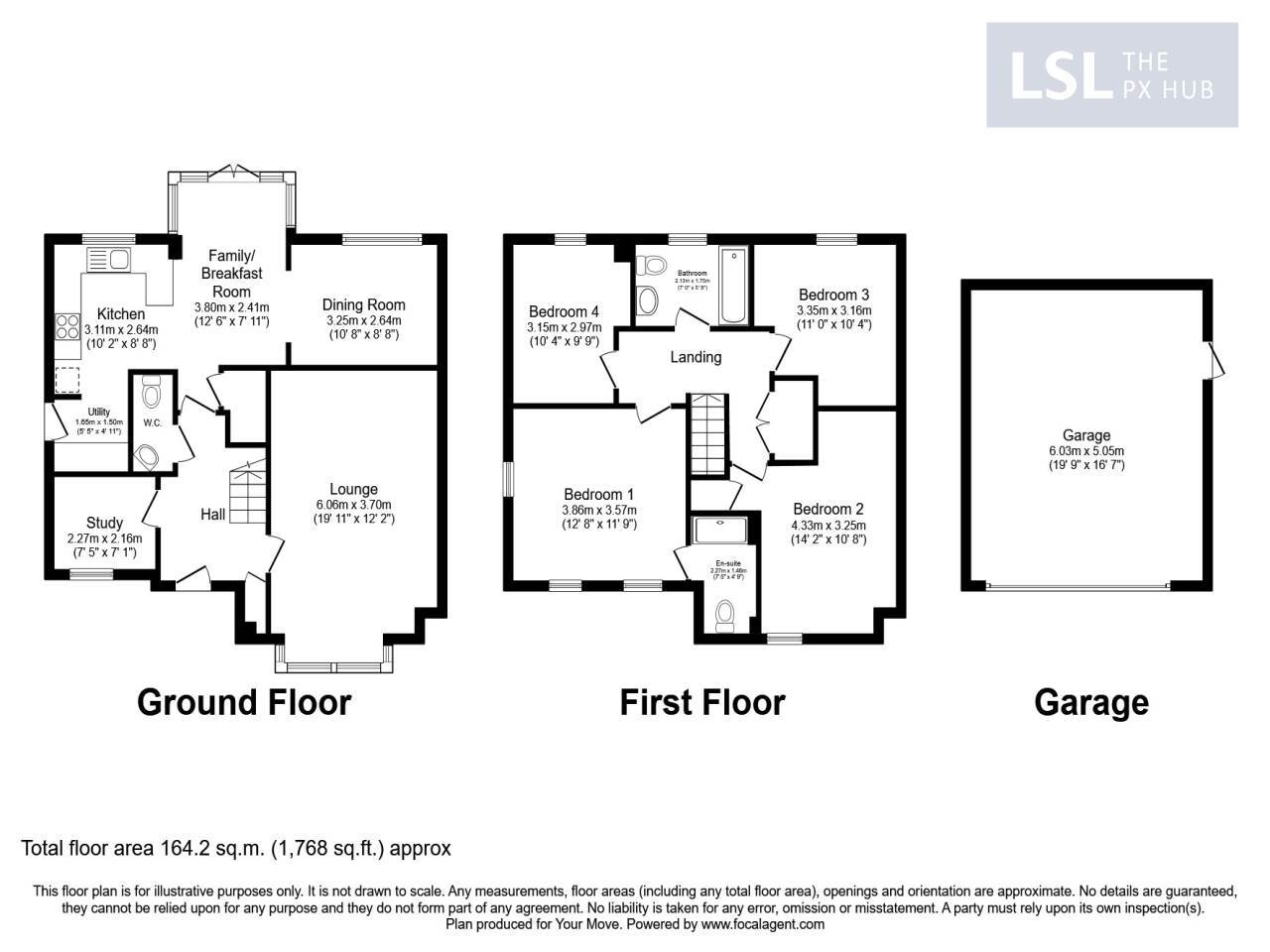 Floorplan of 4 bedroom  Property for sale, Dawlish, EX7