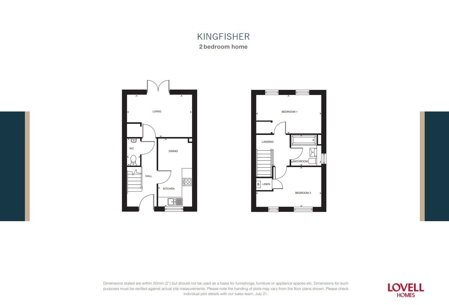 Floorplan of 2 bedroom  Property for sale, Morpeth, Northumberland, NE61