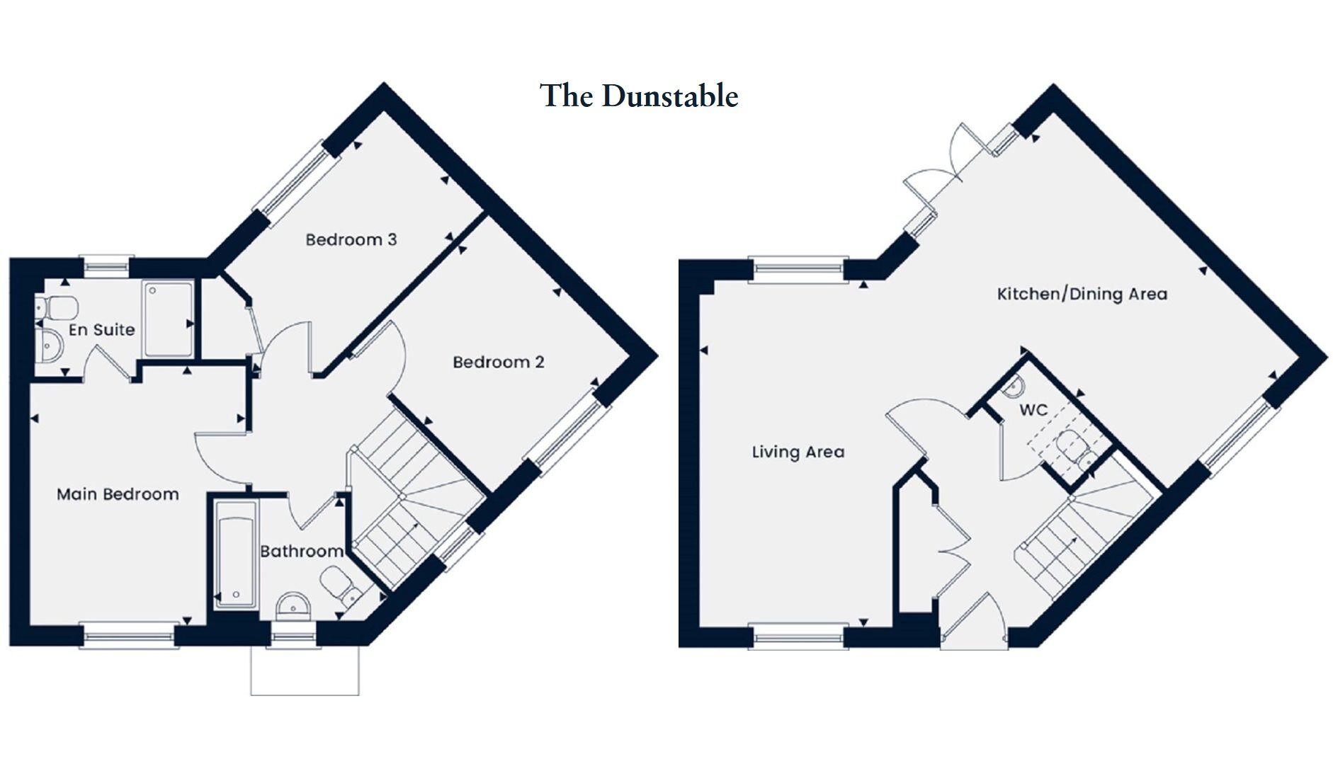 Floorplan of 3 bedroom  Property for sale, Market Drayton, Shropshire, TF9