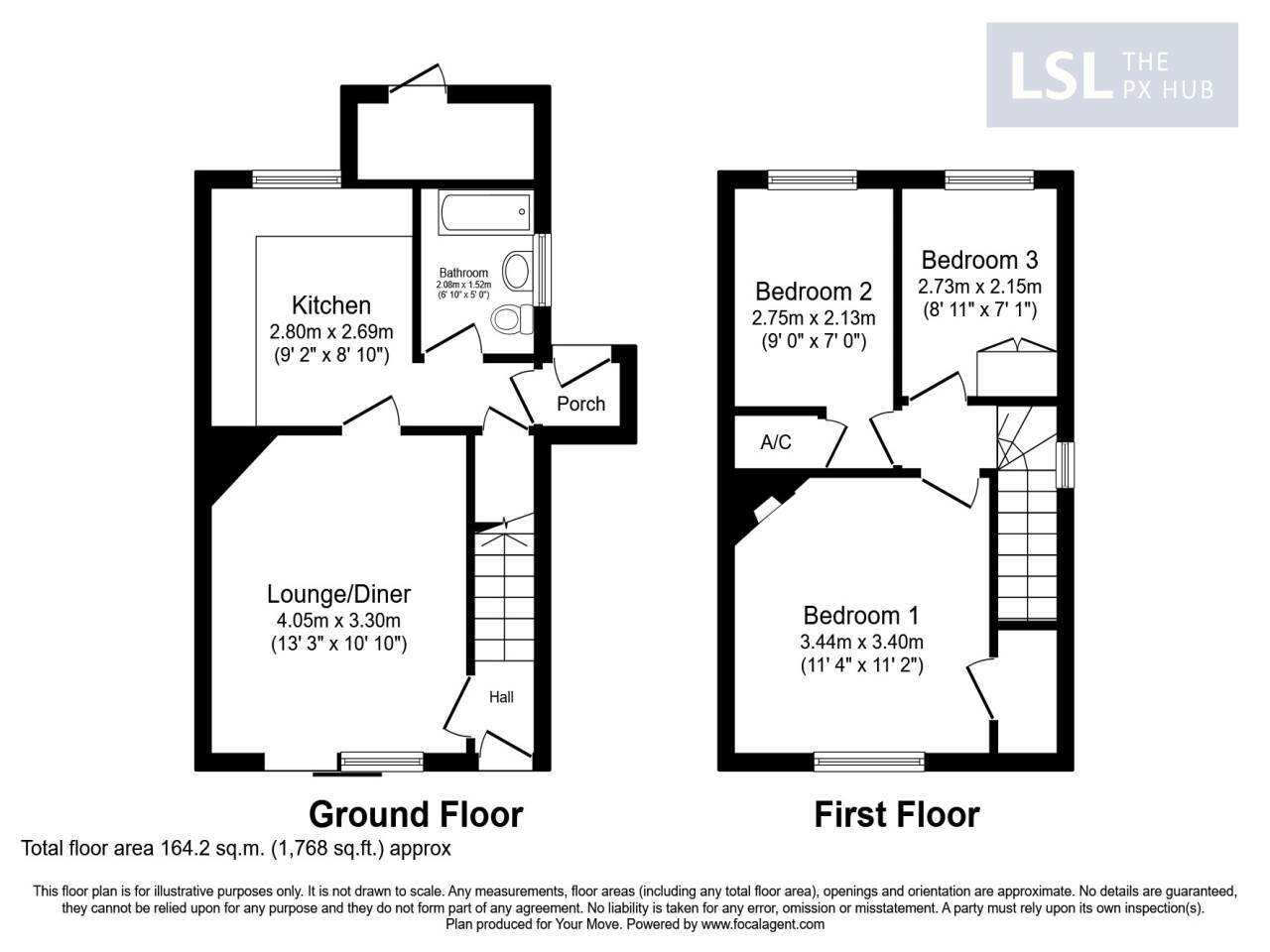 Floorplan of 3 bedroom  Property for sale, Dorset, DT9