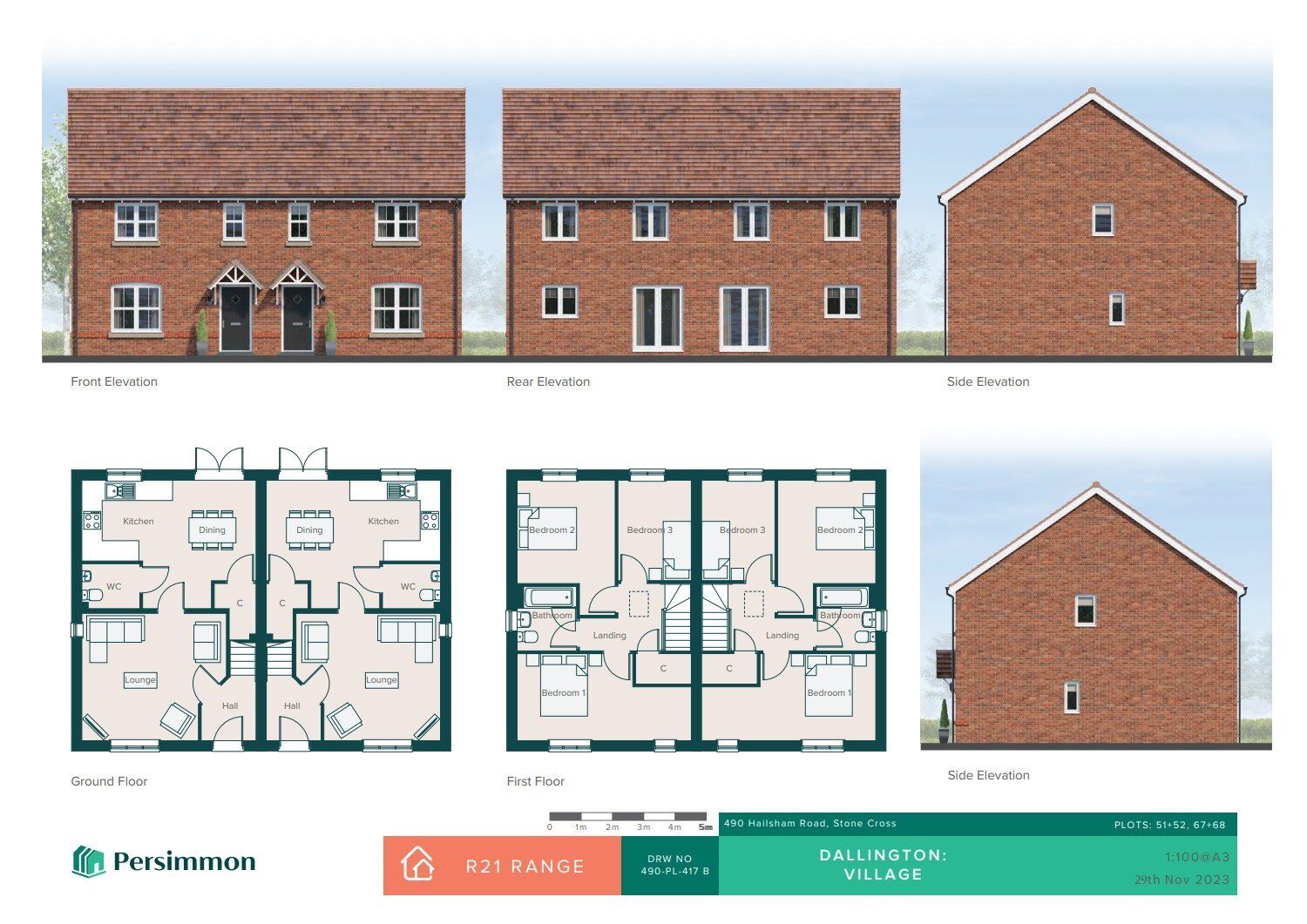 Floorplan of 3 bedroom  Property for sale, Stone Cross, Westham, BN24