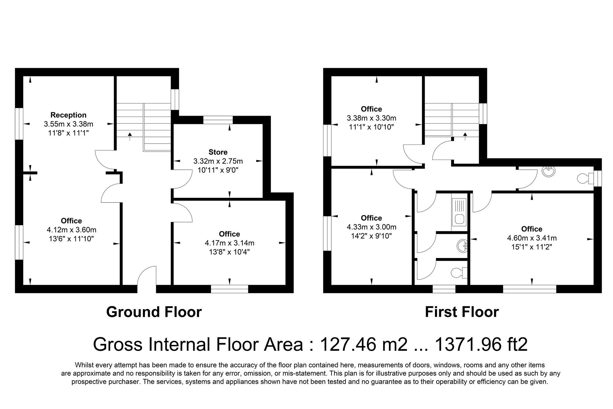 Floorplan of  Property for sale, Edward Street, Truro, Cornwall, TR1