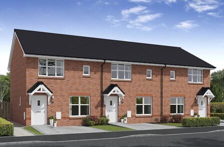 The Berwick, Plot 66, Oak Grange, Back Lane,, End Terrace House for sale, £279,995