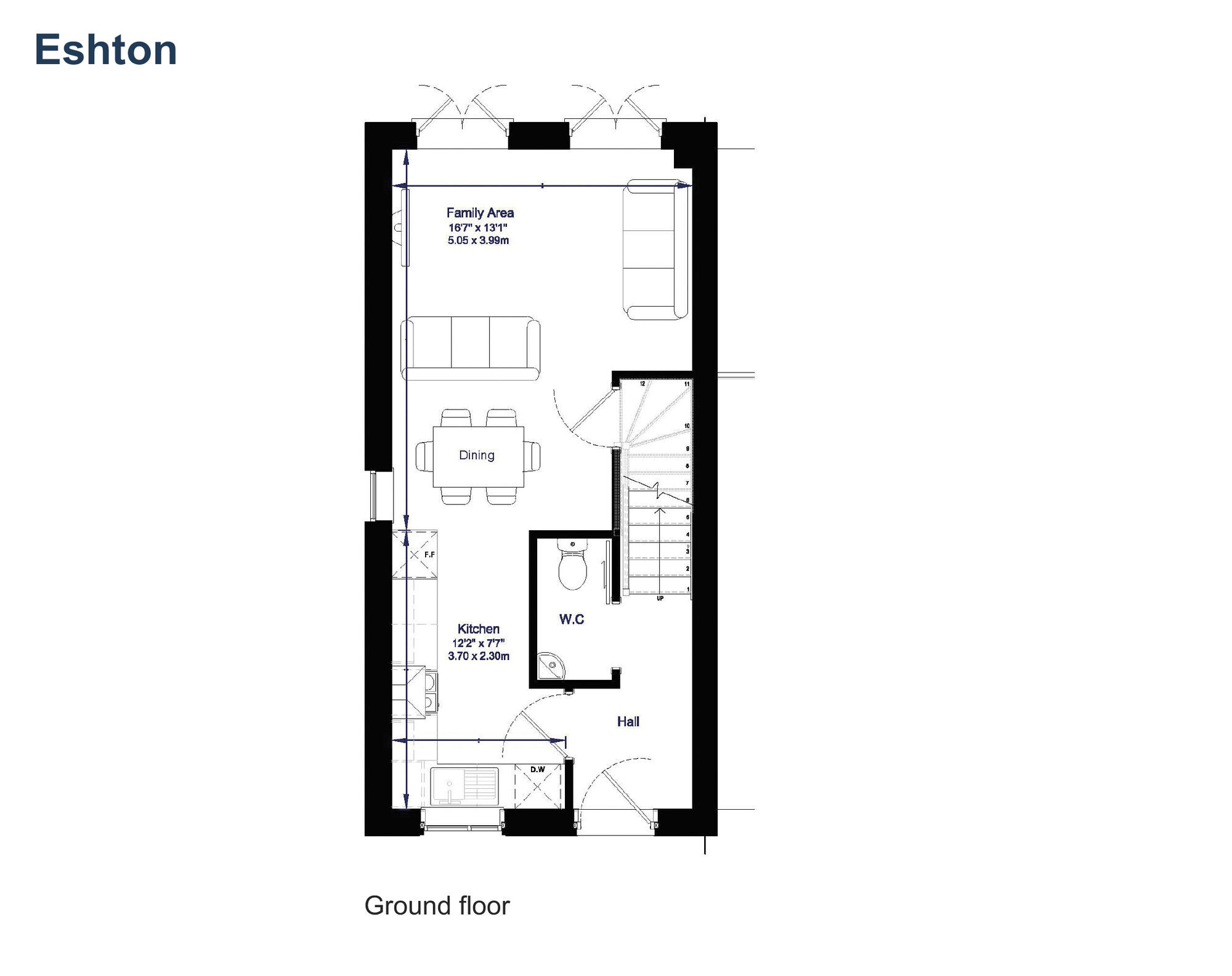 Floorplan of 3 bedroom Semi Detached House for sale, Livesey Branch Road, Feniscowles, Lancashire, BB2