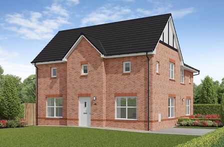 The Culross, Plot 63, Oak Grange, Back Lane,, 3 bedroom Semi Detached House for sale, £334,995