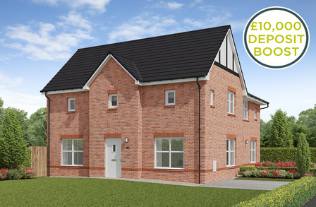 The Culross, Plot 63, Oak Grange, Back Lane,, 3 bedroom Semi Detached House for sale, £334,995
