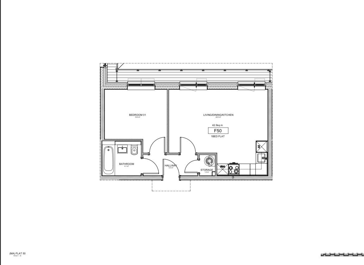 Floorplan of 1 bedroom  Flat for sale, Stafford Road, Wallington, SM6