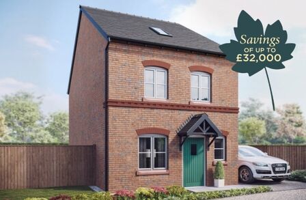 The Ashley Special, Plot 5, Hazelfields, Hazelbadge Road, 3 bedroom Detached House for sale, £549,995