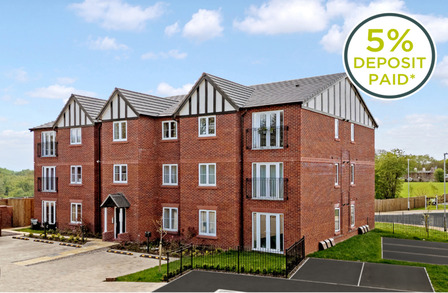 The Wye Special, Plot 41, Hazelfields, Hazelbadge Road, 1 bedroom  Flat for sale, £294,995