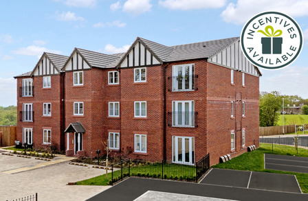 The Wye Special, Plot 42, Hazelfields, Hazelbadge Road, 1 bedroom  Flat for sale, £279,995