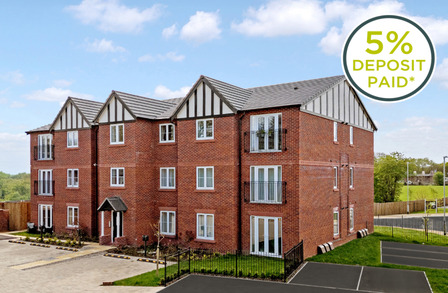The Wye Special, Plot 42, Hazelfields, Hazelbadge Road, 1 bedroom  Flat for sale, £289,995