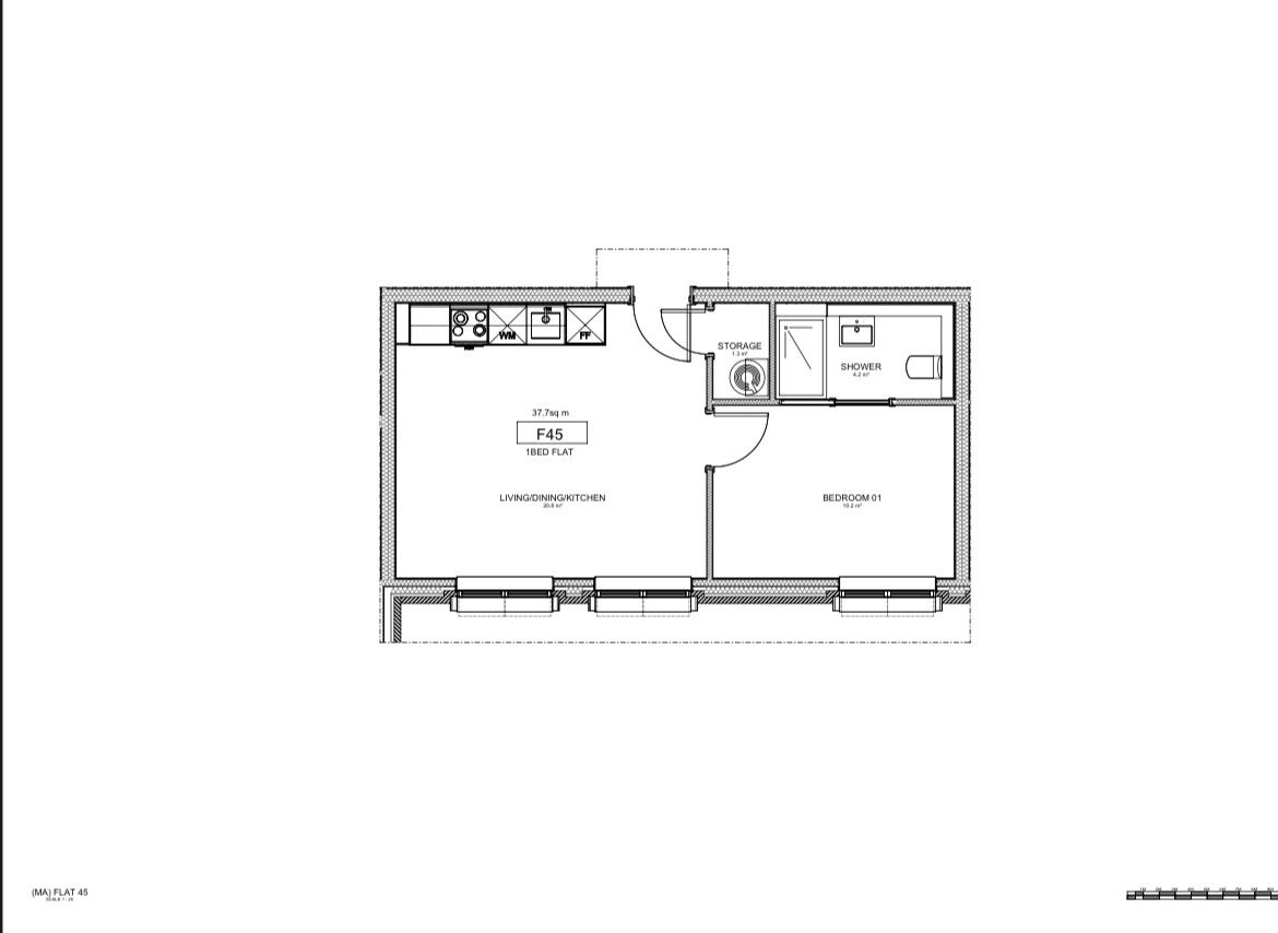 Floorplan of 1 bedroom  Flat for sale, Stafford Road, Wallington, SM6