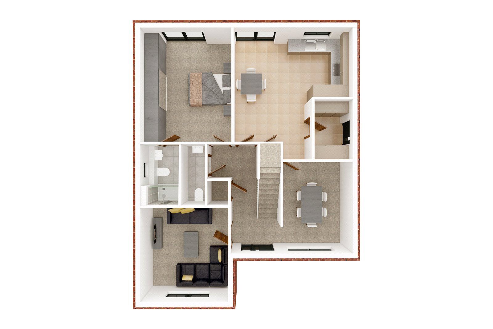 Floorplan of 3 bedroom Detached Bungalow for sale, White Newk Close, Woodcock Road, Flamborough, East Riding of Yorkshi, YO15