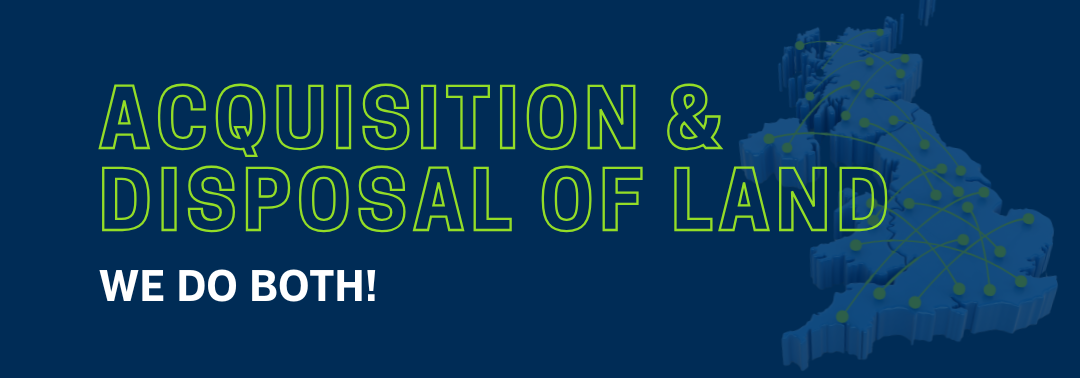 Acquisition and Disposal of Land Banner 2025