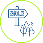 Sell Land Icon